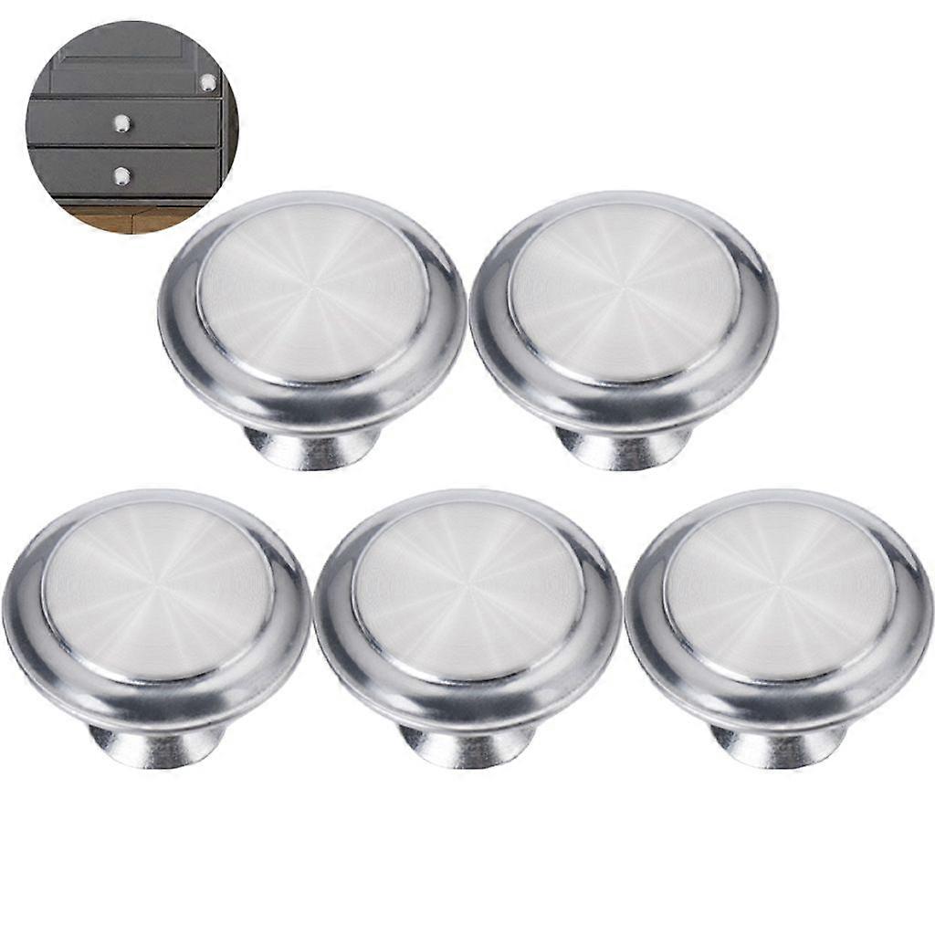 Furniture Knobs, Drawer Handles Screws, Round Drawer Knobs, Aluminum Alloy Cabinet Knobs for Kitchen Bedroom Office