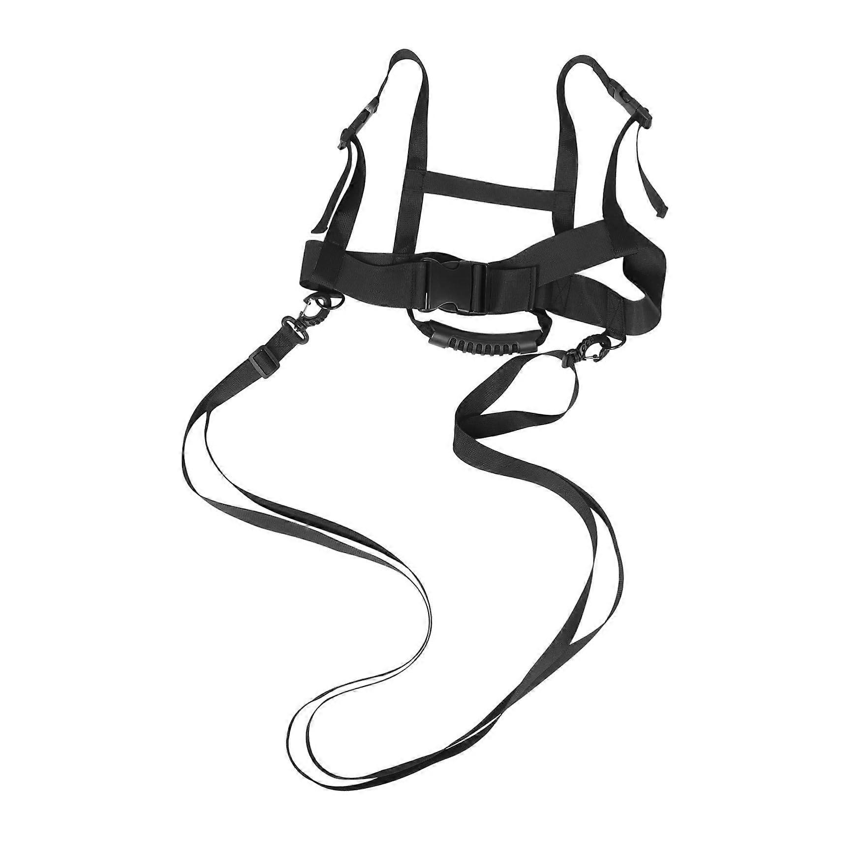 s Ski Training Harness with ShockAbsorbing Leads, Adjustable Velcro Bands