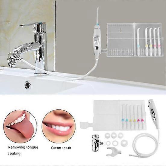 1 Set Teeth Scaler Convenient Remove Tooth Stains High Frequency Universal Cleaning Dental Irrigator for Home Use
