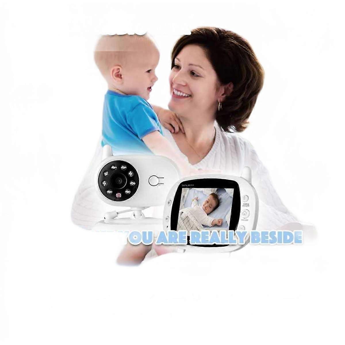 Bébé de 3,5 pouces avec caméra LCD vidéo sans fil 2,4 GHz