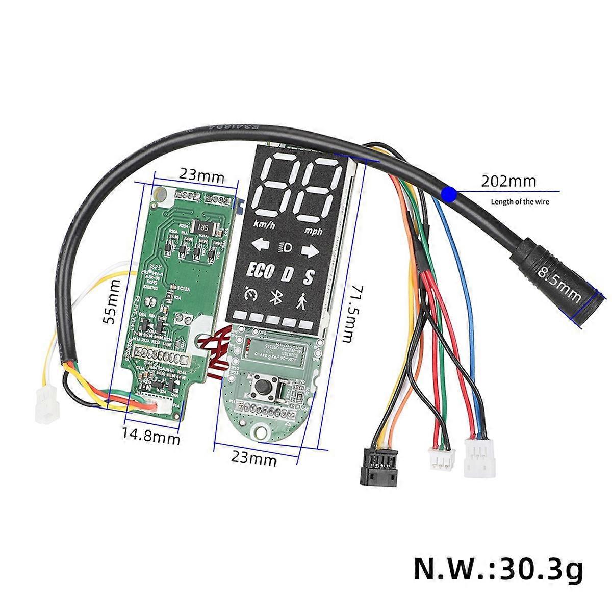 Dashboard for F2 / F2 plus Electric Scooter Bluetooth Board
