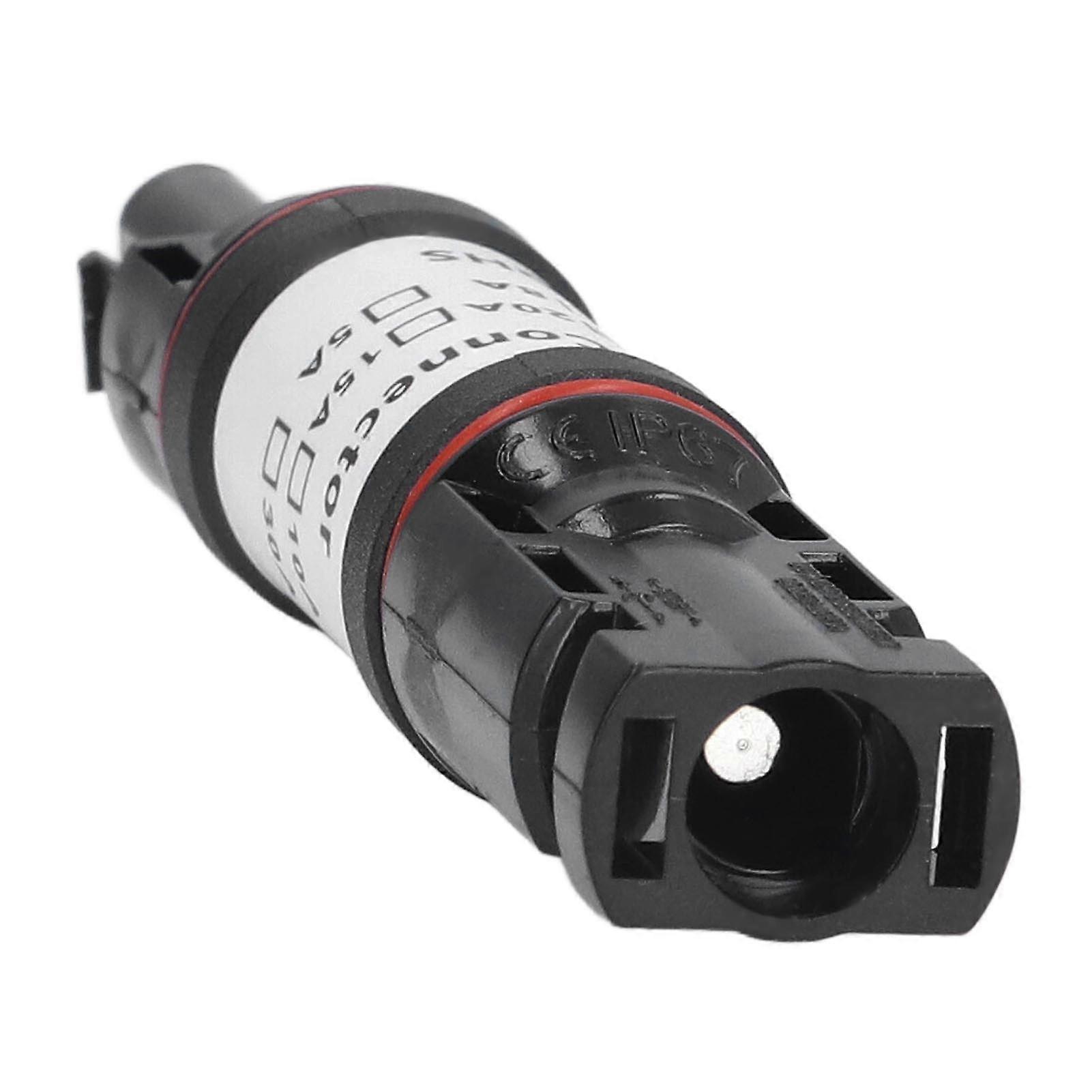 CYNCS Solar PV Fuse Holder PPO Brass Photovoltaic Connector with Self Locking System DC 1000V10A