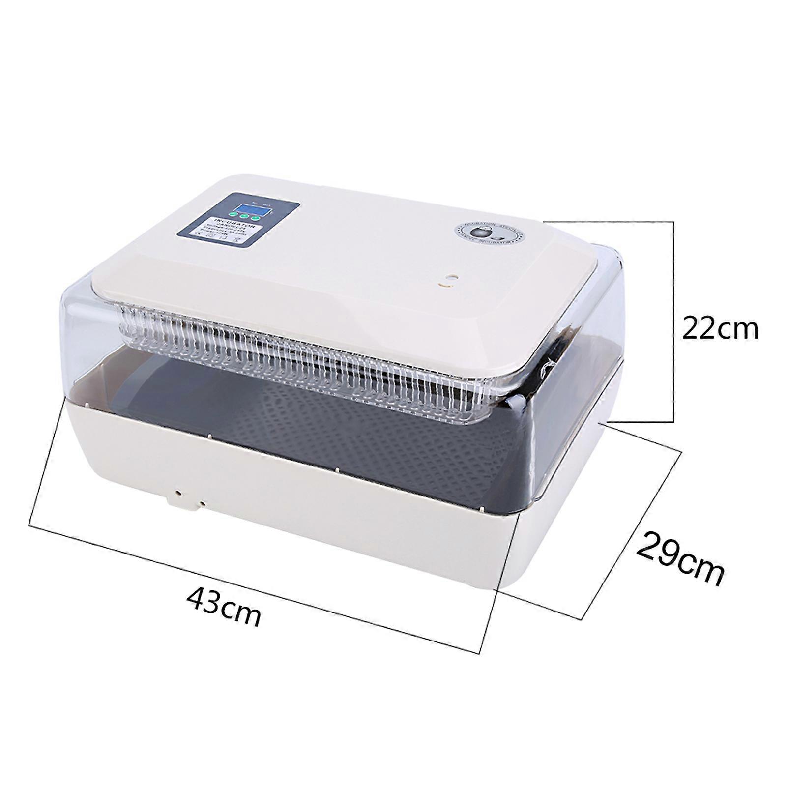 Incubator Hatcher-24 Digital Clear Egg Turning Incubator Hatcher Temperature Control