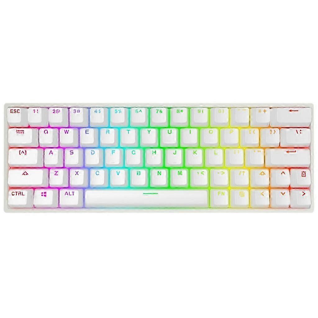 Mechanical Game Keyboard w/ Gateron Glacier Optical Switch RGB Programmable