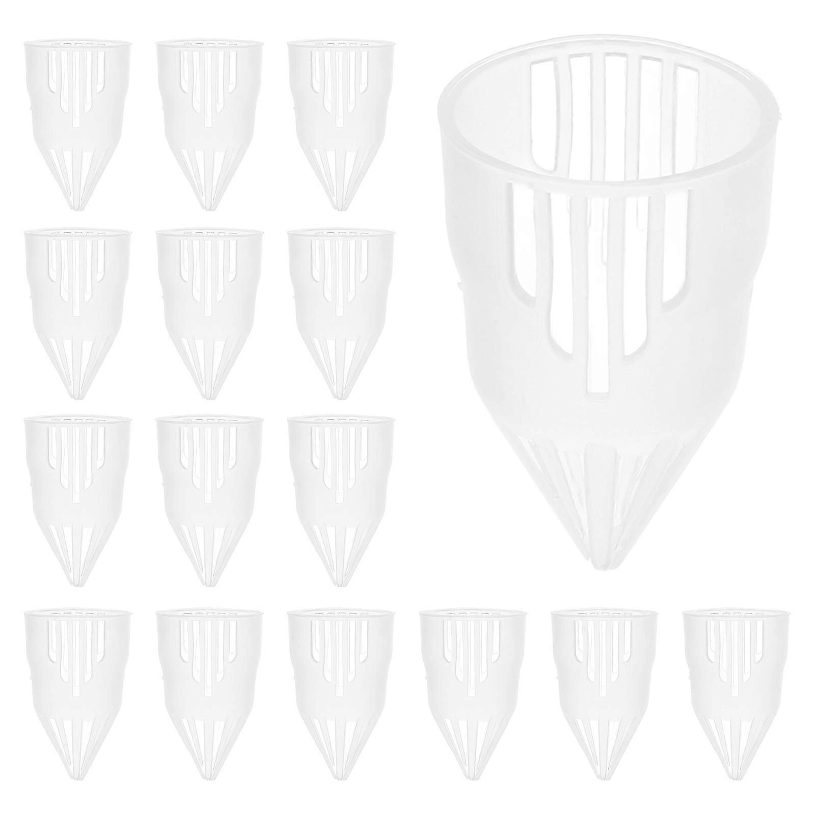 Tea Pot Strainer Replacement For Water Pitcher Filtration Tea Lovers Cylindrical Shape Transparent 20Set