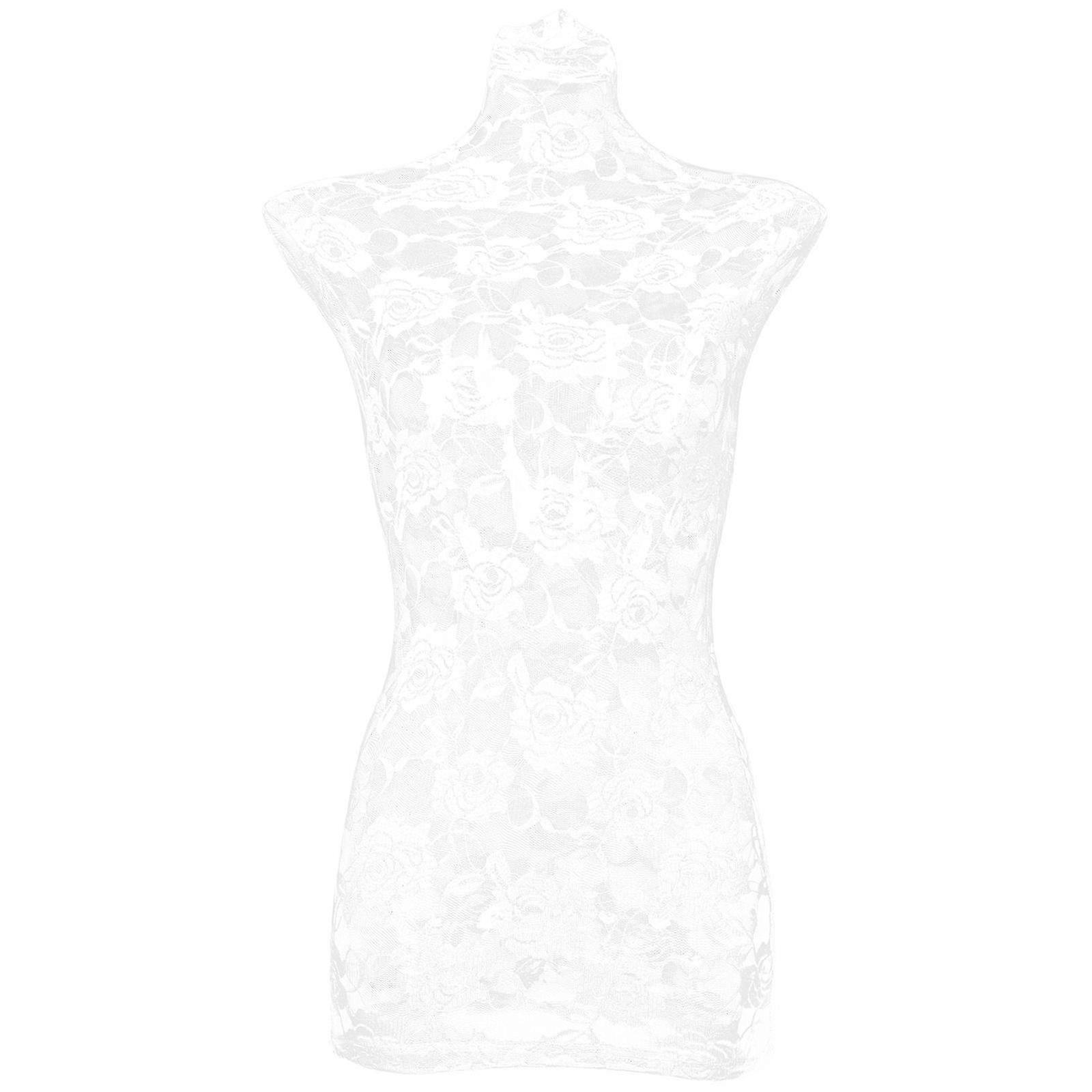 Spets Cover för Skyltdocka Klänning Form Dekoration