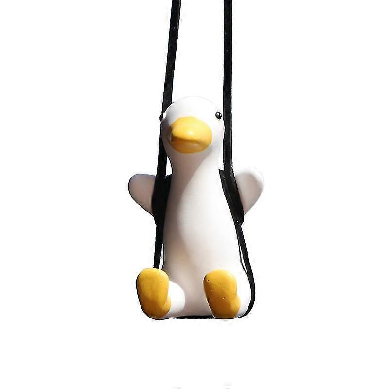 Swinging Duck Car Hanging Ornamentcar Hanging Ornamentswinging Duck Car Rearview Pendant