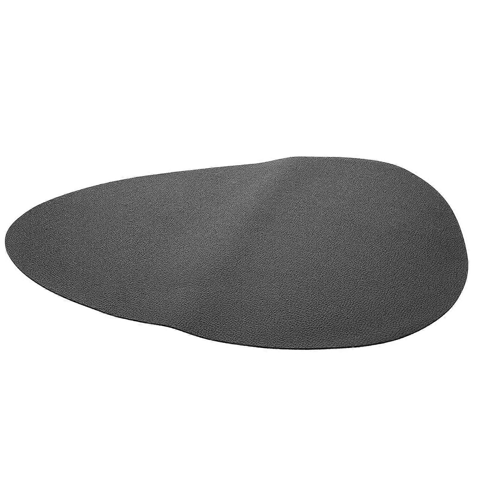 Heat Resistant Mat Place Mats For Dining Table Insulation Table Placemat Home Use Black Color Oval Triangle Shape 1Pack