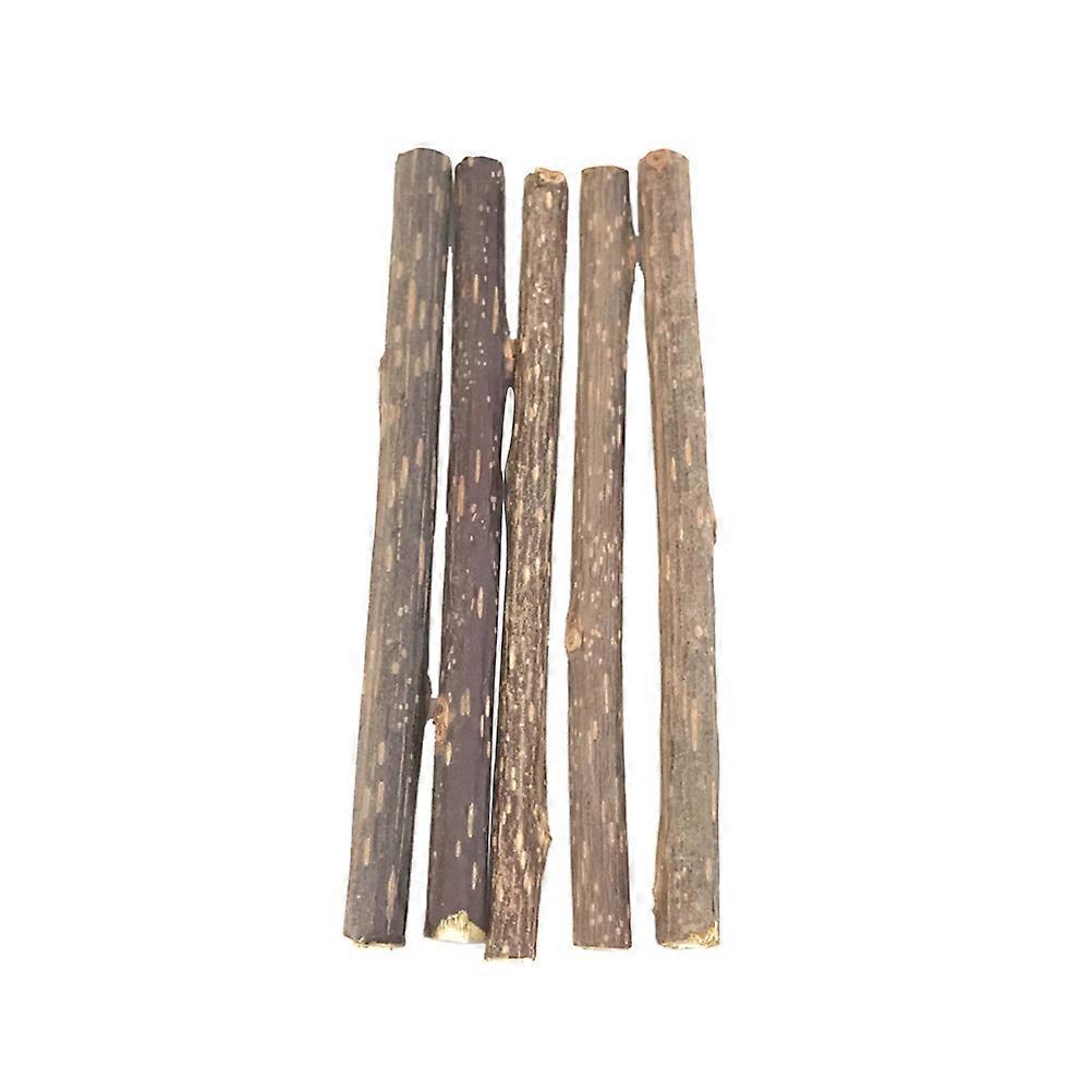 Cat Silvervine Sticks Cat Cleaning Teeth Stick Daily Use Light Brown 5Pack