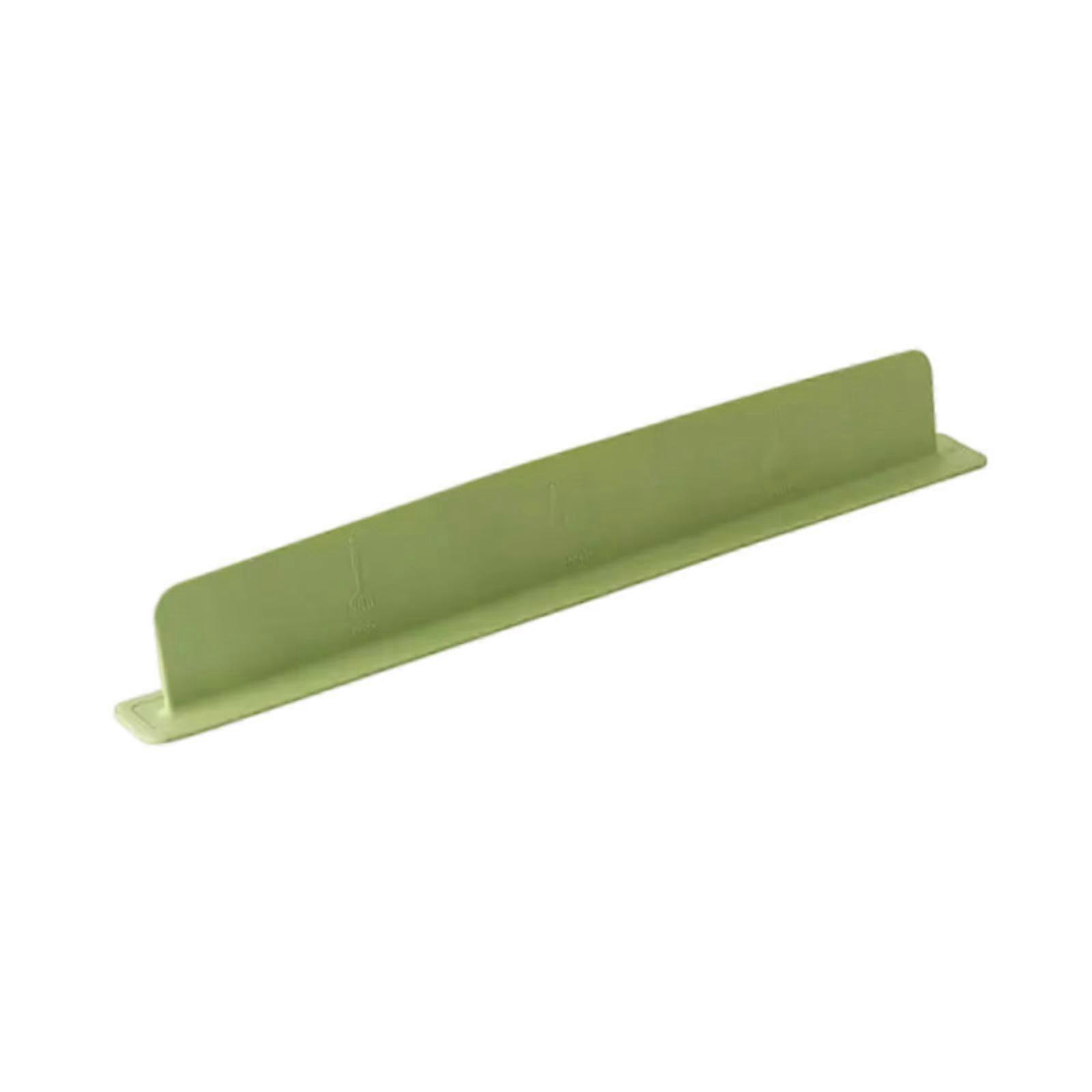 Sink Splash Guard Backsplash Divider with Suction Base for Bowl Washing, Green, Durable Plastic, Easy to Clean