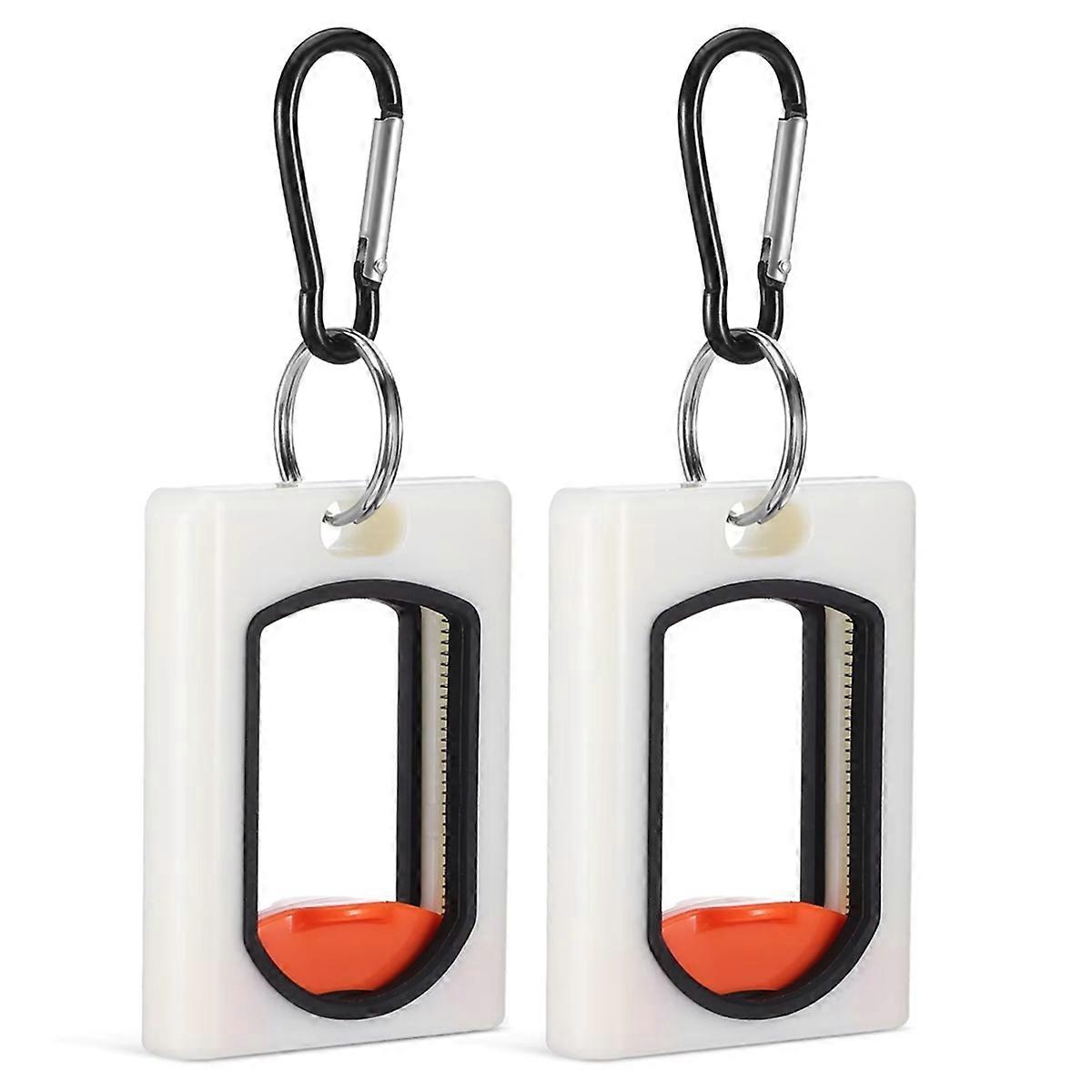 2pcs Zip Ties Holder, Zip Tie Organizer, Cable Ties Holder, Glow in Portable Zip Tie Holder Cord Management Accessory