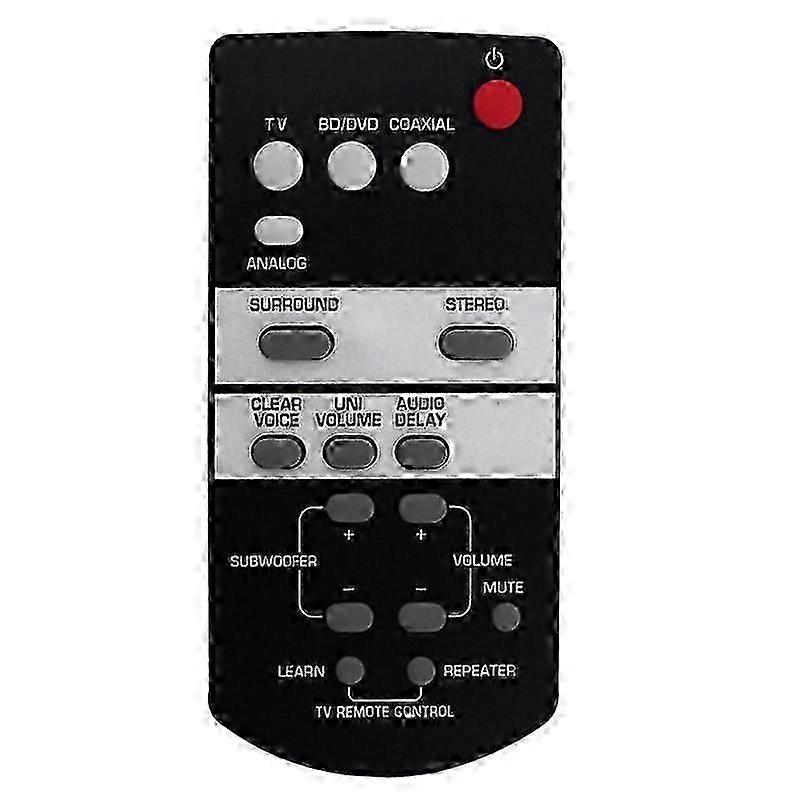 FSR68 ZJ78800 Replace Remote Control compatible with Yamaha