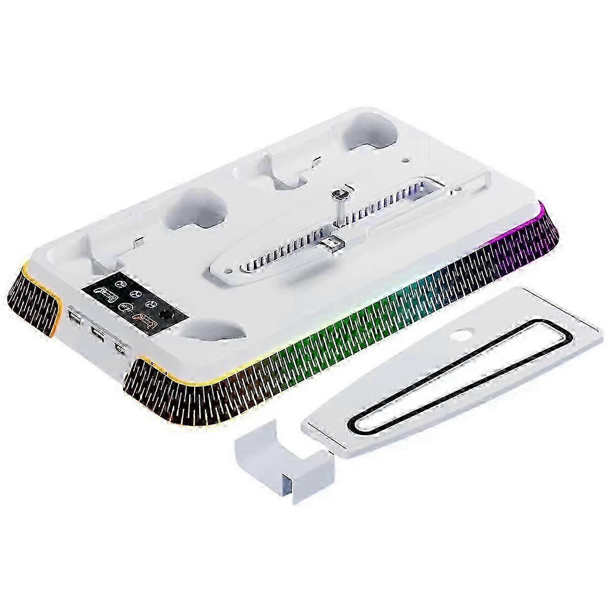 Vertical Stand Cooling Station Colorful for / Slim/ PRO Multi Functional Efficient Charger Accessories White