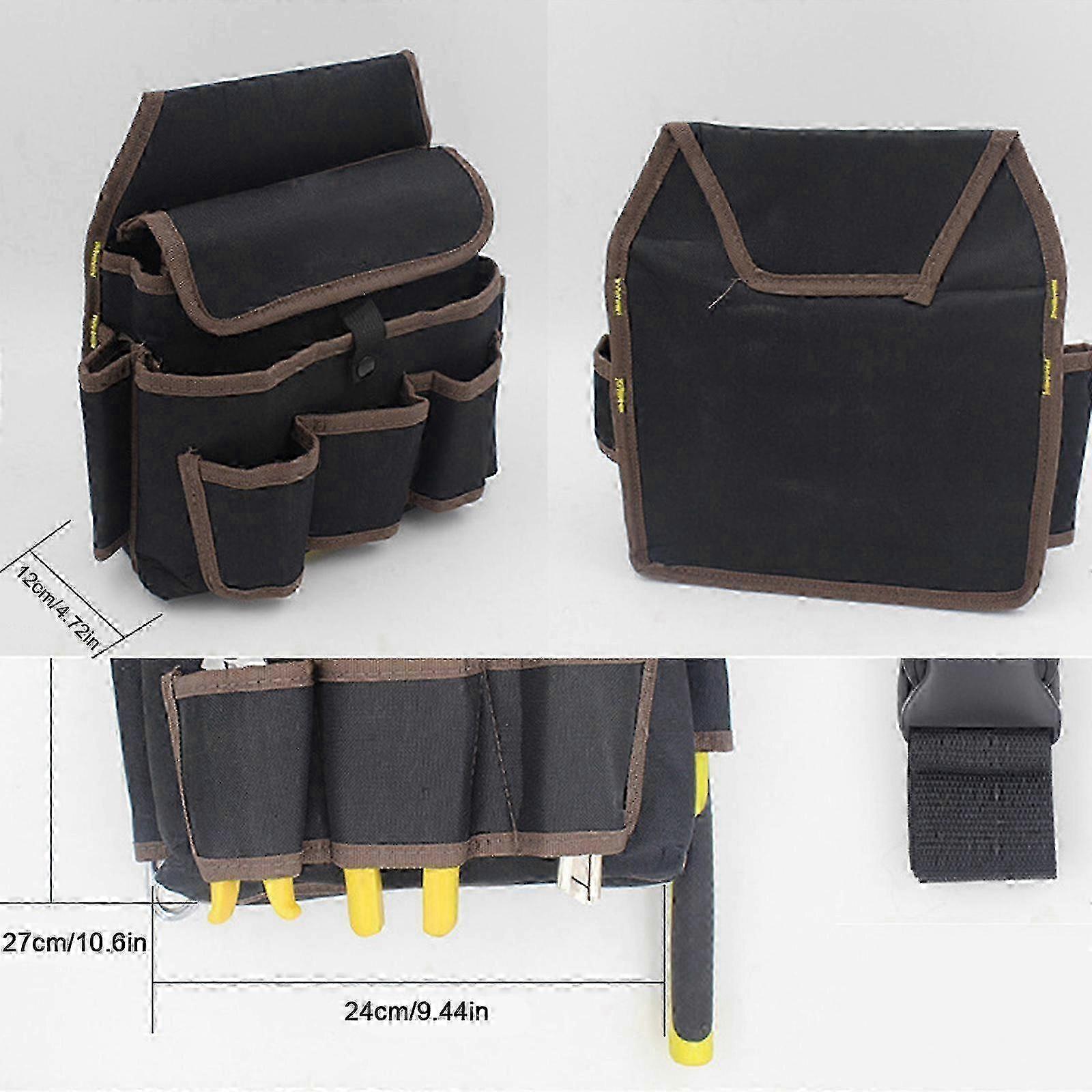 New Tool Waist Bag Small MultiFunctional Tool Pocket Pouch Belt for Technicians Tool Storage