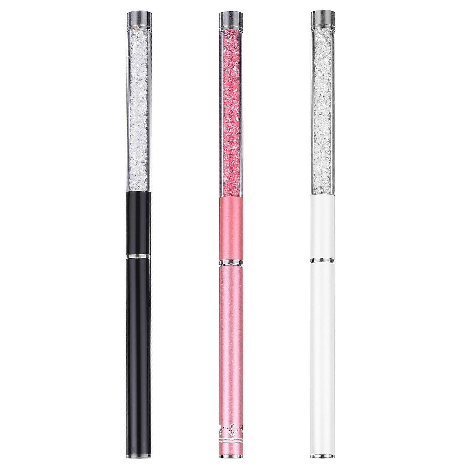 3pcs Eyelash Eyebrow Brush and Mascara Wands Set