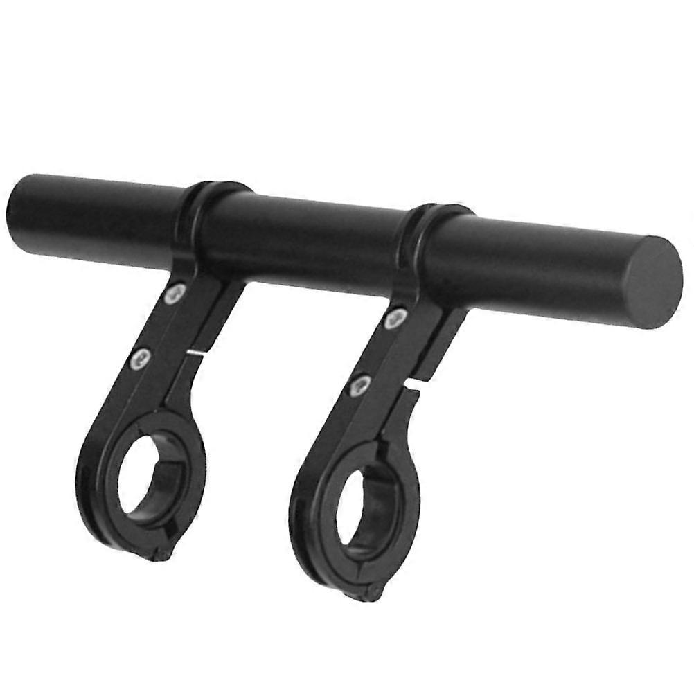 Bike Handlebar Extender Extension Bracket Multi-Function Accessory Black 20x9cm Extend Handlebar 1Set