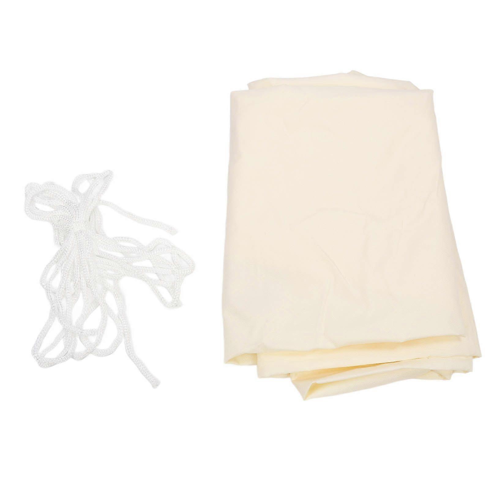 Triangle Sun Shade Sail Canopy Waterproof 90% UV Block Triangle Sunshade Sail for Patio Garden Backyard Milk White YMHC