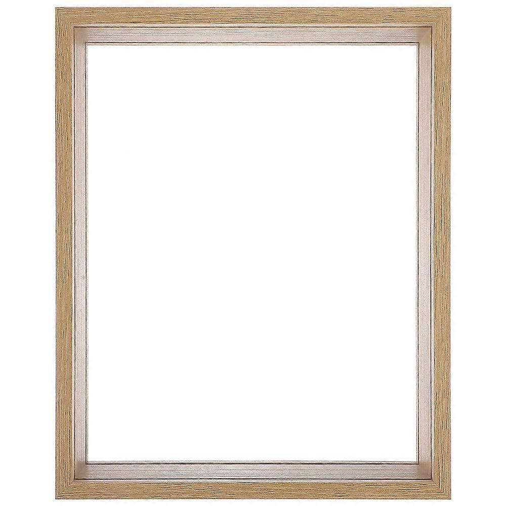 Handmade Flower Display Stand Chocolate Color Wooden Material For Living ×6×2.3in Photo Display 1Pcs