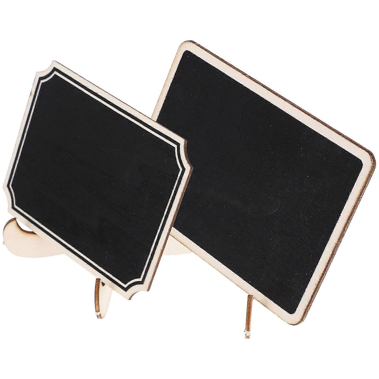 20pcs Mini Table Chalkboards – Versatile Blackboard Message Boards for Home, Office & Events – Creative Decor for Signage, Drawing & Memo Use