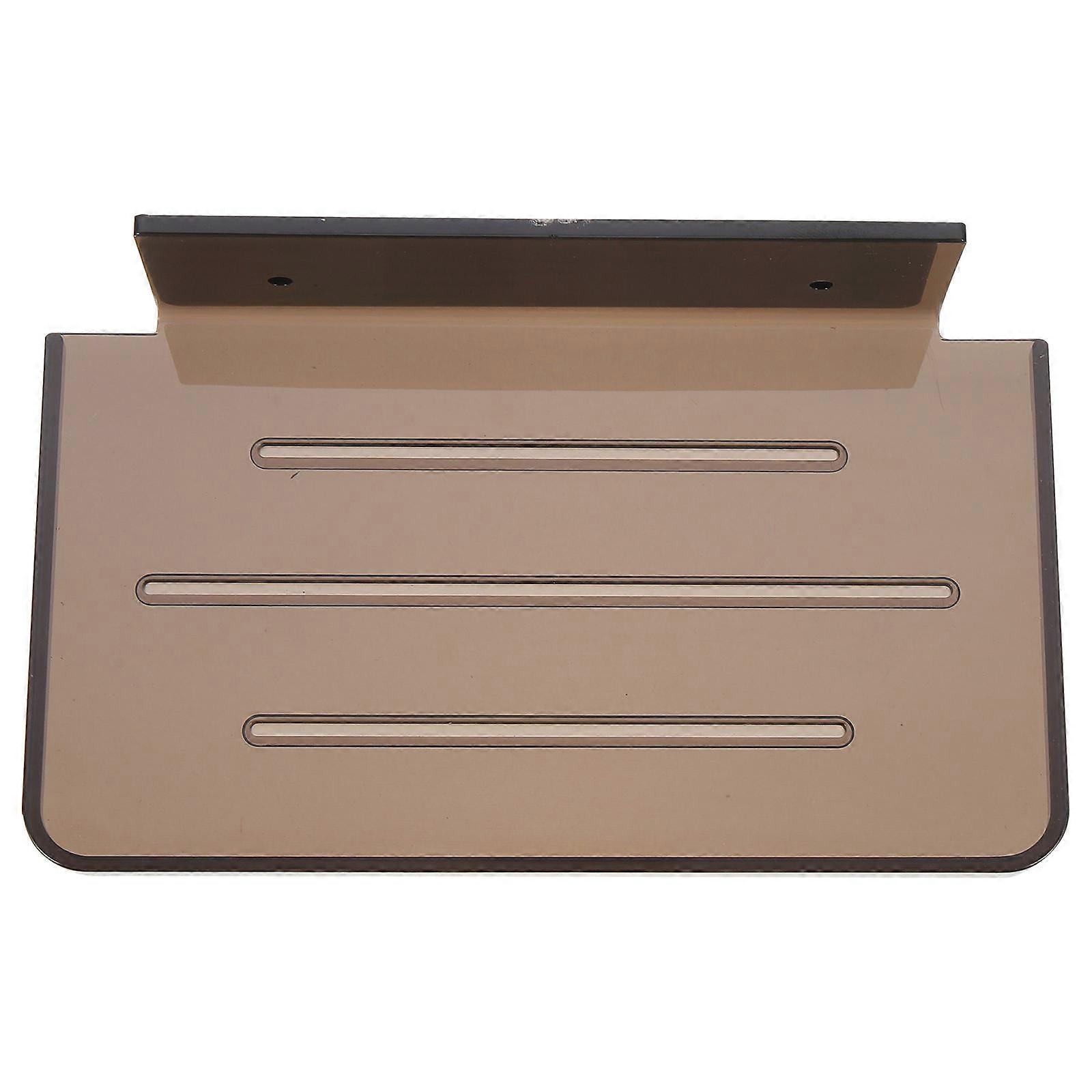 Wall Mounted Plastic Storage Shelf, Multi Purpose Bathroom Organizer Rack for Shampoo, Toothbrush & Toothpaste, Space Saving, Rustproof, Easy to