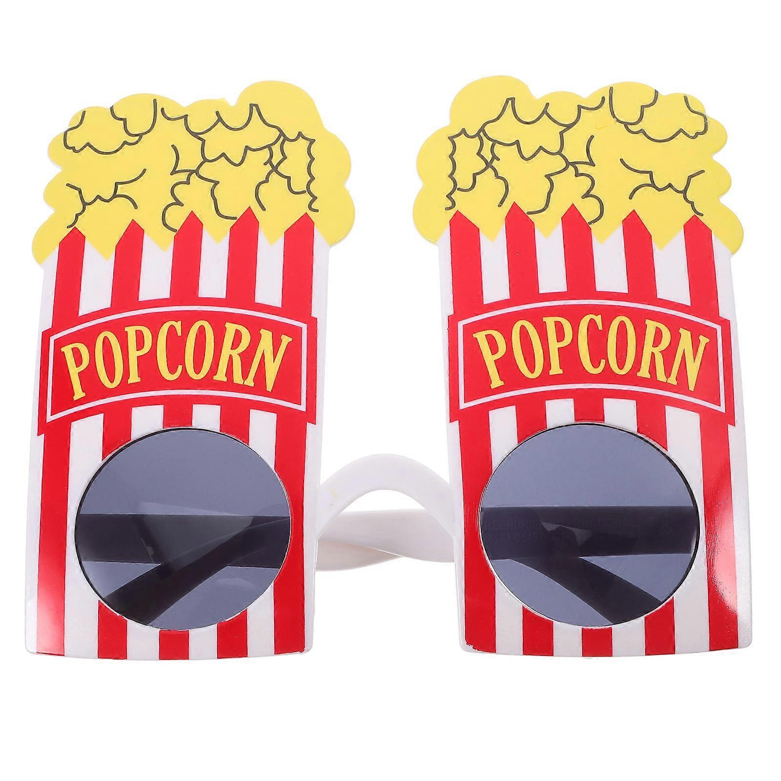 コスプレコスチュームフェスティバルのための1pcクリスマスポップコーングラスパーティー小道具