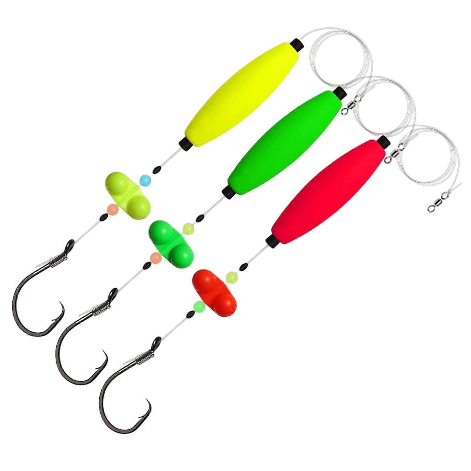 Wels Balıkçılık Aksesuarları Yayın Balığı için Şamandıra Kuleleri Kompakt Çok Yönlü Dişli 6/0