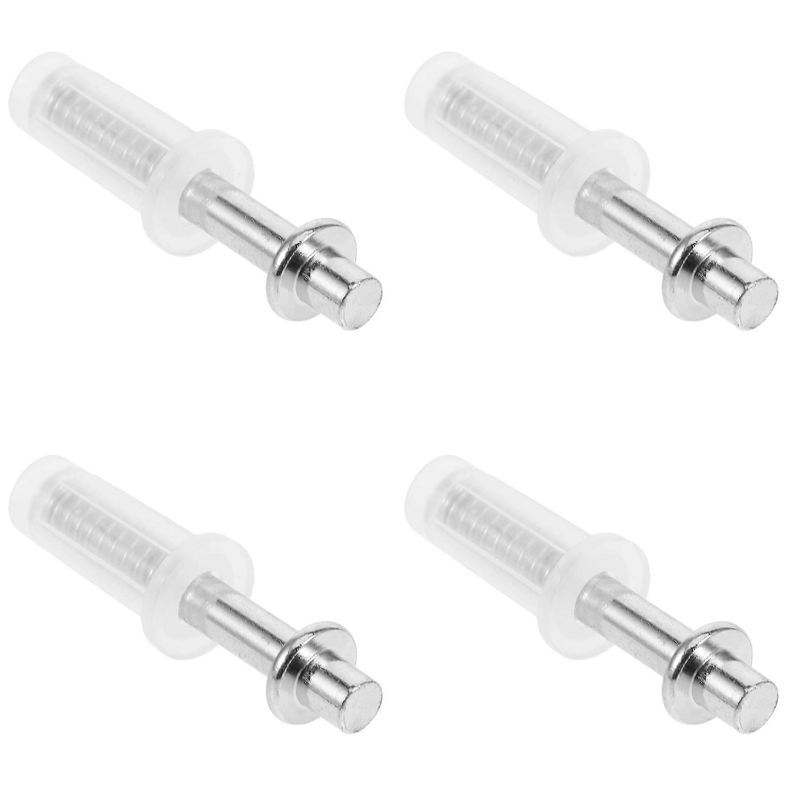 Cabinet Hinges Bifold Door Hardware Kit Square Shape Smooth Operation 4Pcs