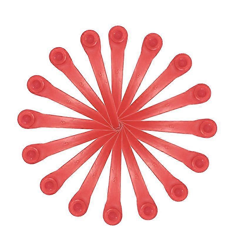 ZENGO 50pcs Plastic Blades For Flymo Simplitrim Grass Trimmer Strimmer