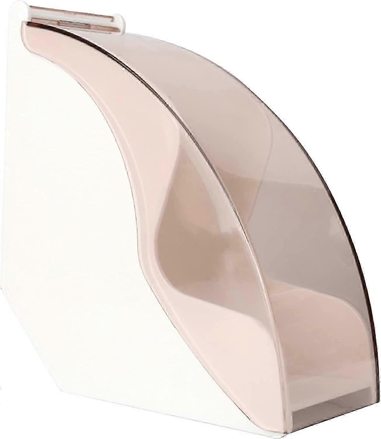 Coffee Filter Holder with Dustproof Cover - Compact Storage for Filter Papers