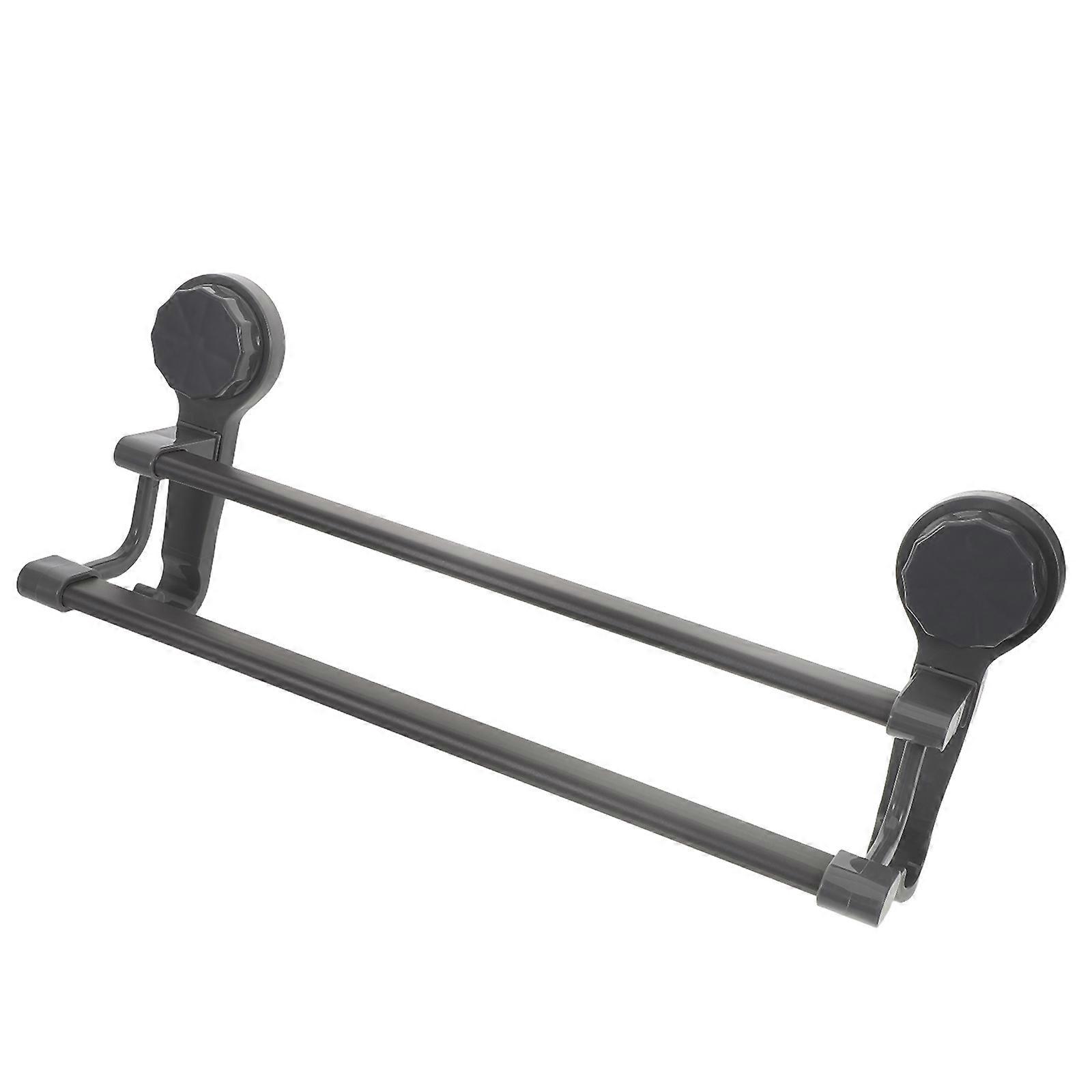 The **Suction Cup Towel Holder for Bathroom** is a practical and convenient solution for organizing towels in your bathroom without the need for