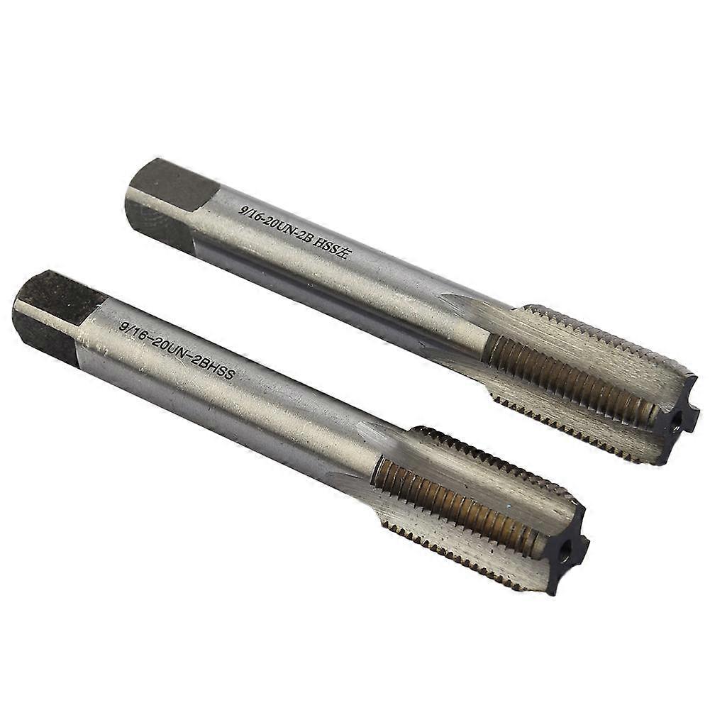 2 PCS Thread Tap 9/16 -20 TPI Bike Crank Right & Left Hand