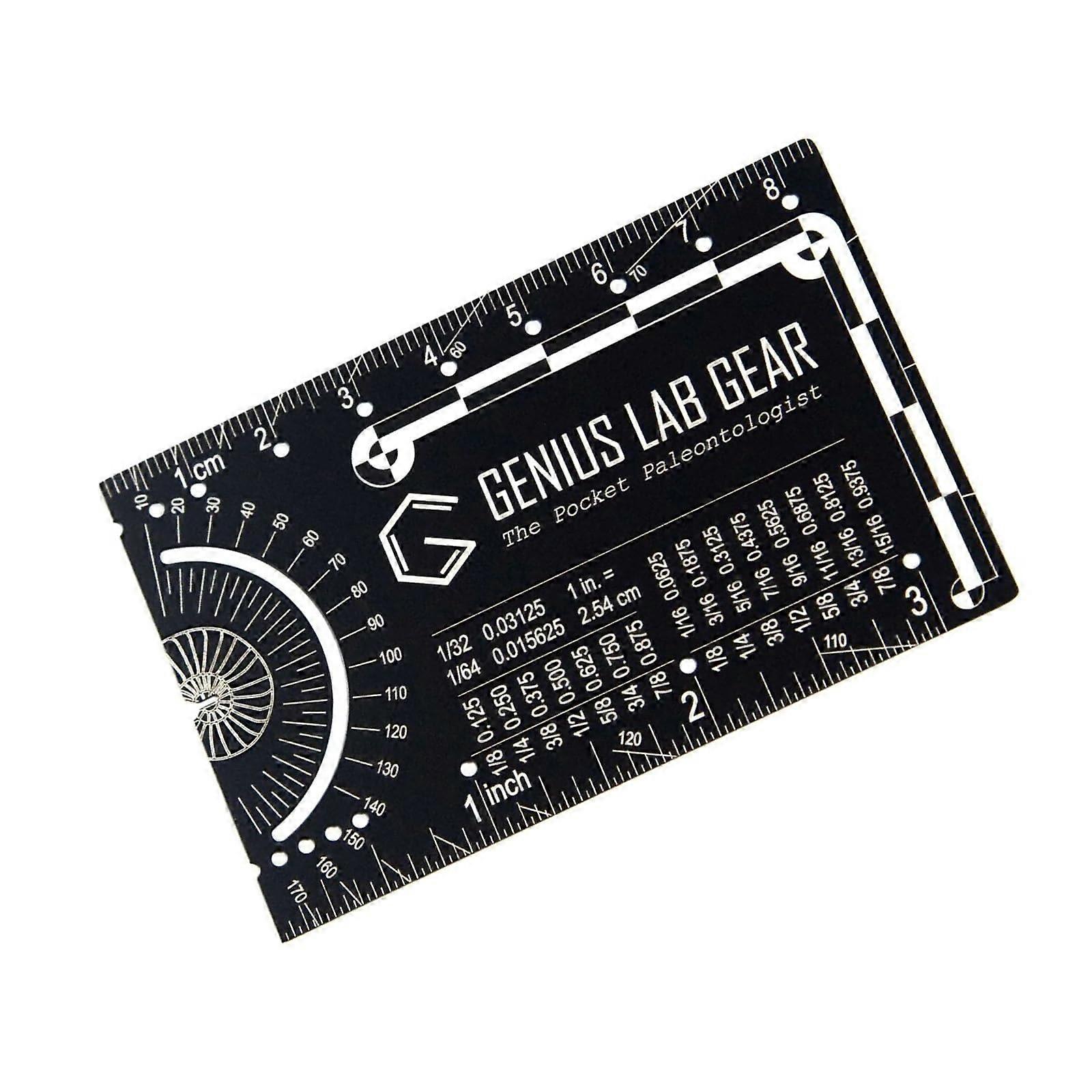 precision lightweight metal ruler, lightweight measuring tool for architects, designers, technical drawings