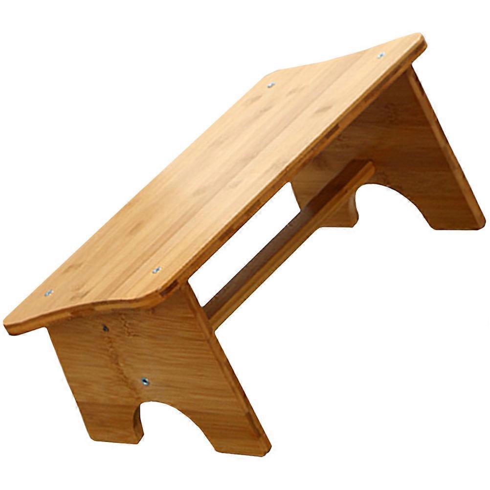 Multifunctional Toilet Stool Step Stool Office Step Stool Wooden Toilet Stool Nonslip Stool