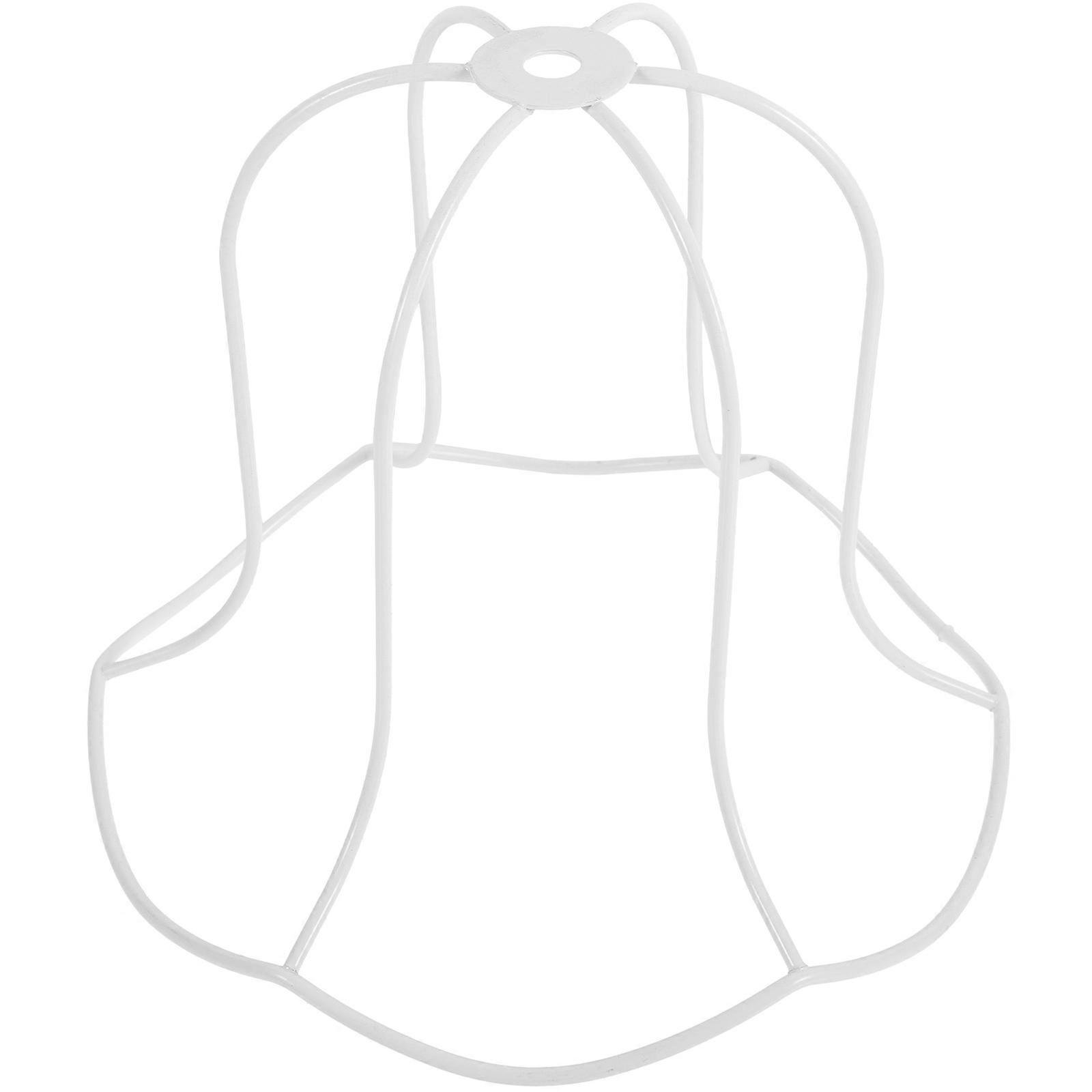 Vintage Metal Wire Lampshade Frame for DIY Table & Ceiling Lights – Sturdy Design, Modern Aesthetic for Home, Restaurant, Shop Use