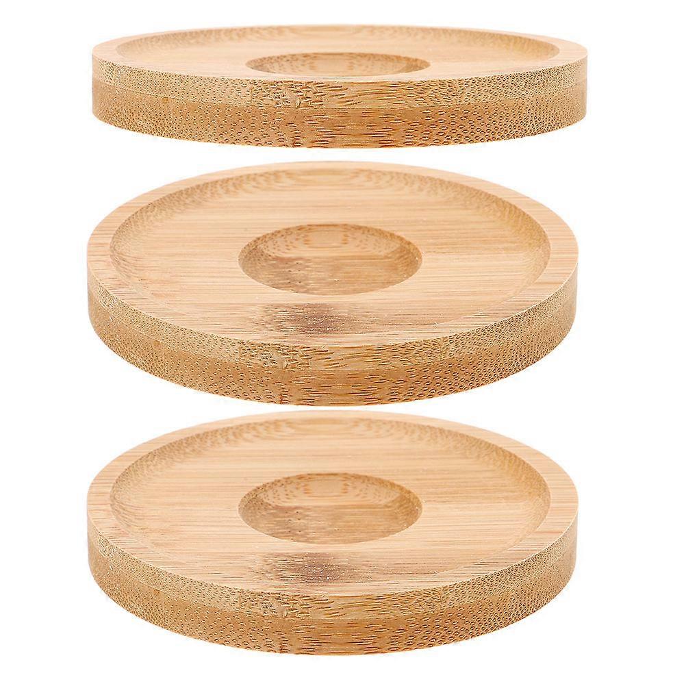 3pcs Rotating Coasters for Glasses and Cups – Stable, Secure Drink Mats for Whiskey and Home Bar Decor