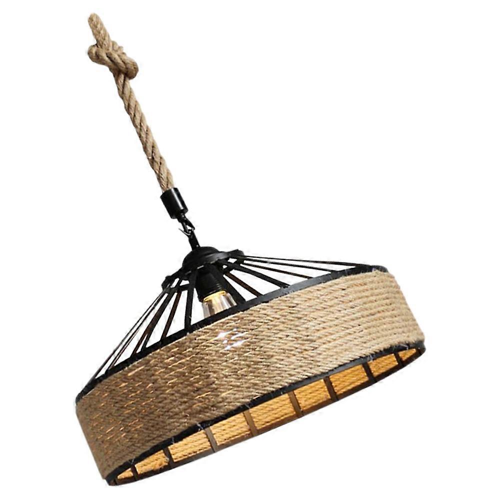 Retro Style Chandelier Cover with Adjustable Hemp Rope for Home Decor and Restaurant Use Assorted Color 1 Meter