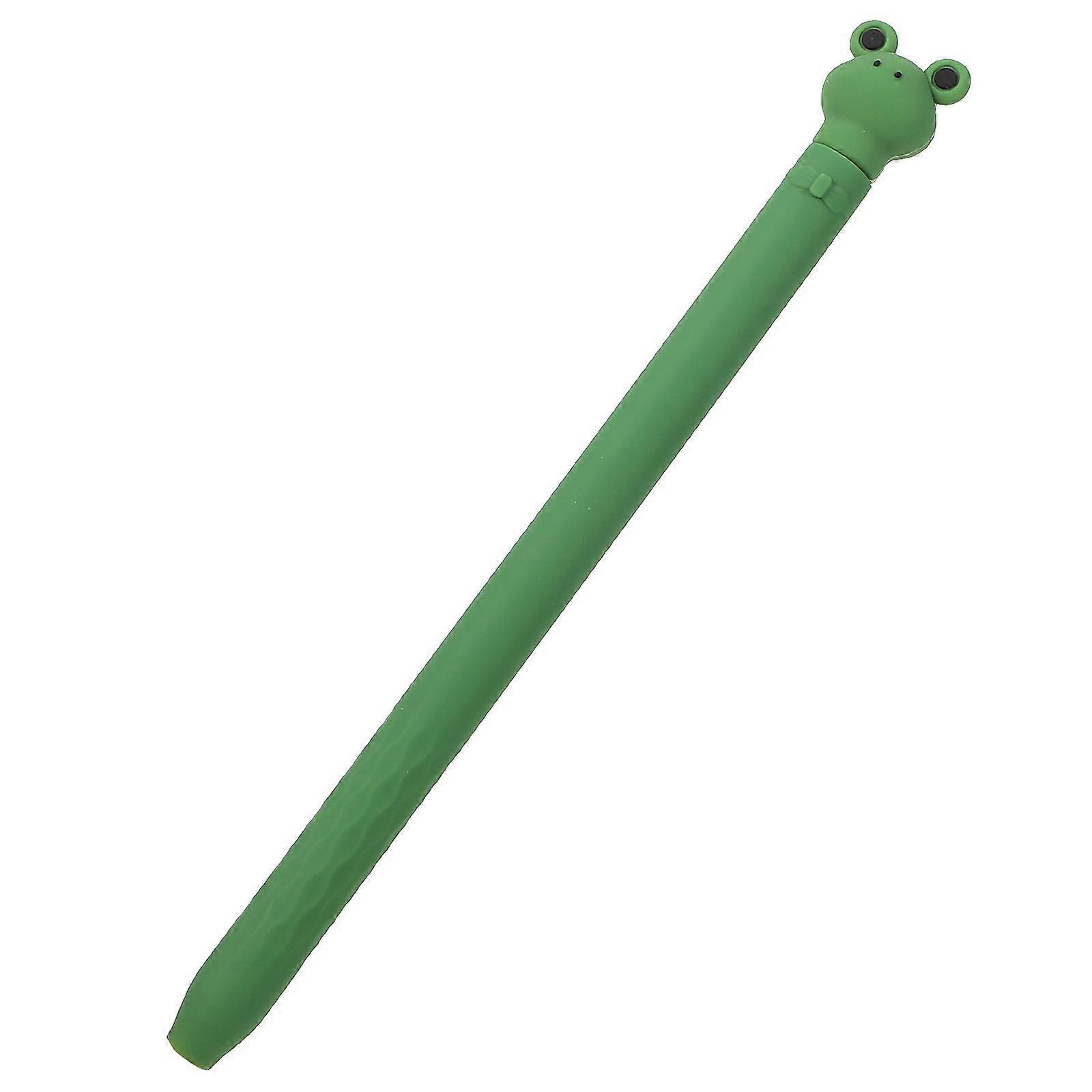 Silicone Stylus Pen Sleeve Compatible For Apple Pencil Users Of Pencil 1st Generation Daily Use Green Anti-slip 1Set