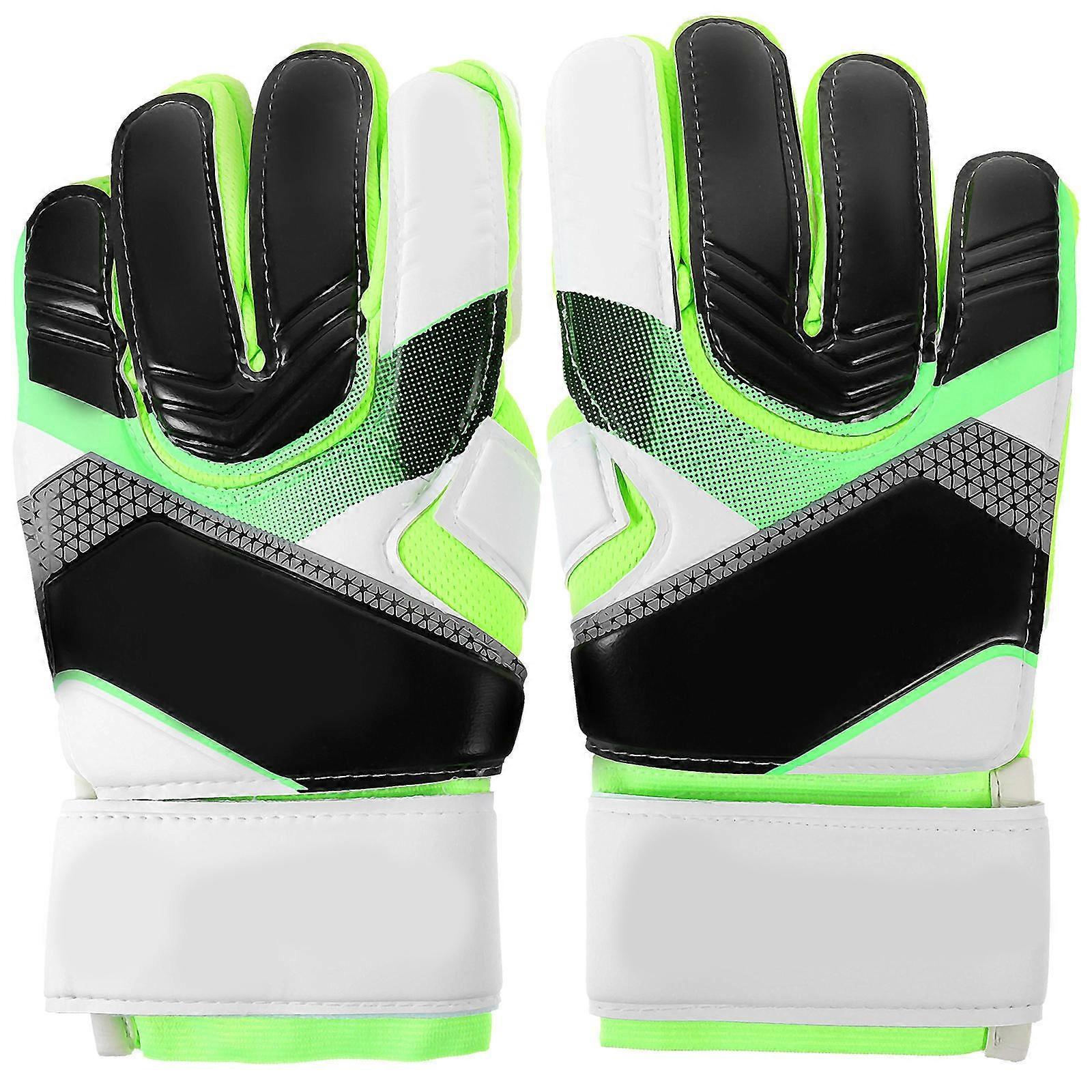 ציוד הגנה על כפפות שוער כדורגל למבוגרים מס' 9 גודל הגנת שורש כף היד זוג נוח