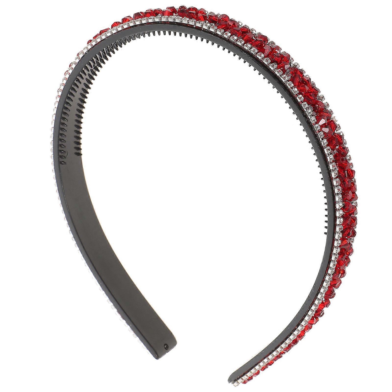 女性のためのキラキラチャーム付きのエレガントなラインストーンヘアバンド – 結婚式、パーティー、特別な機会のための繊細なヘッドバンド – 完璧なアクセサリー