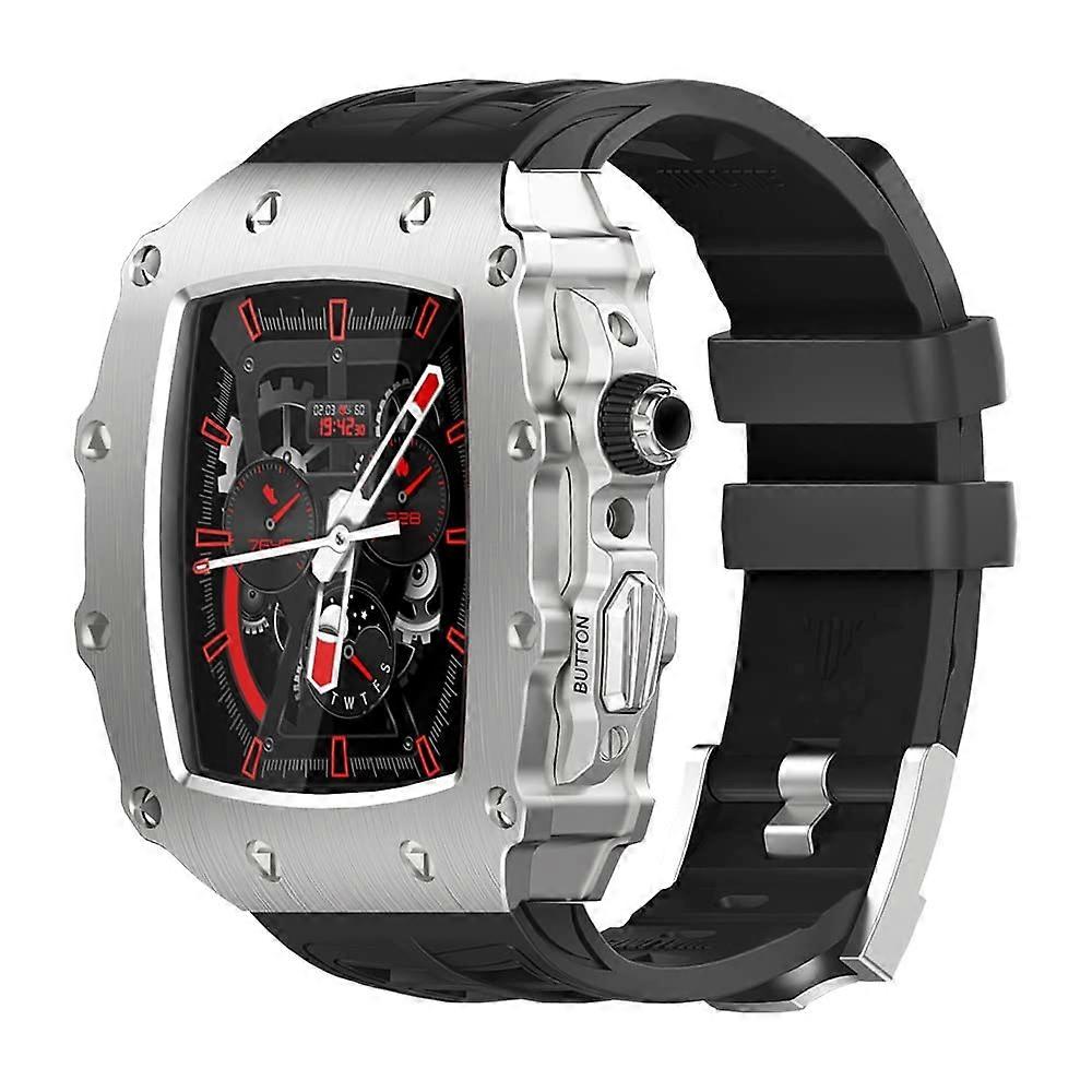 Protective case with strap for Apple Watch 44mm (Series 6,5,4,SE), 45mm (Series 8,7)