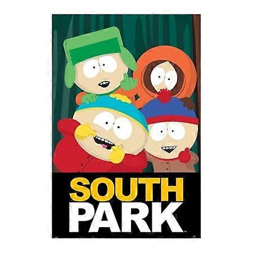 South Park Group Paper Poster
