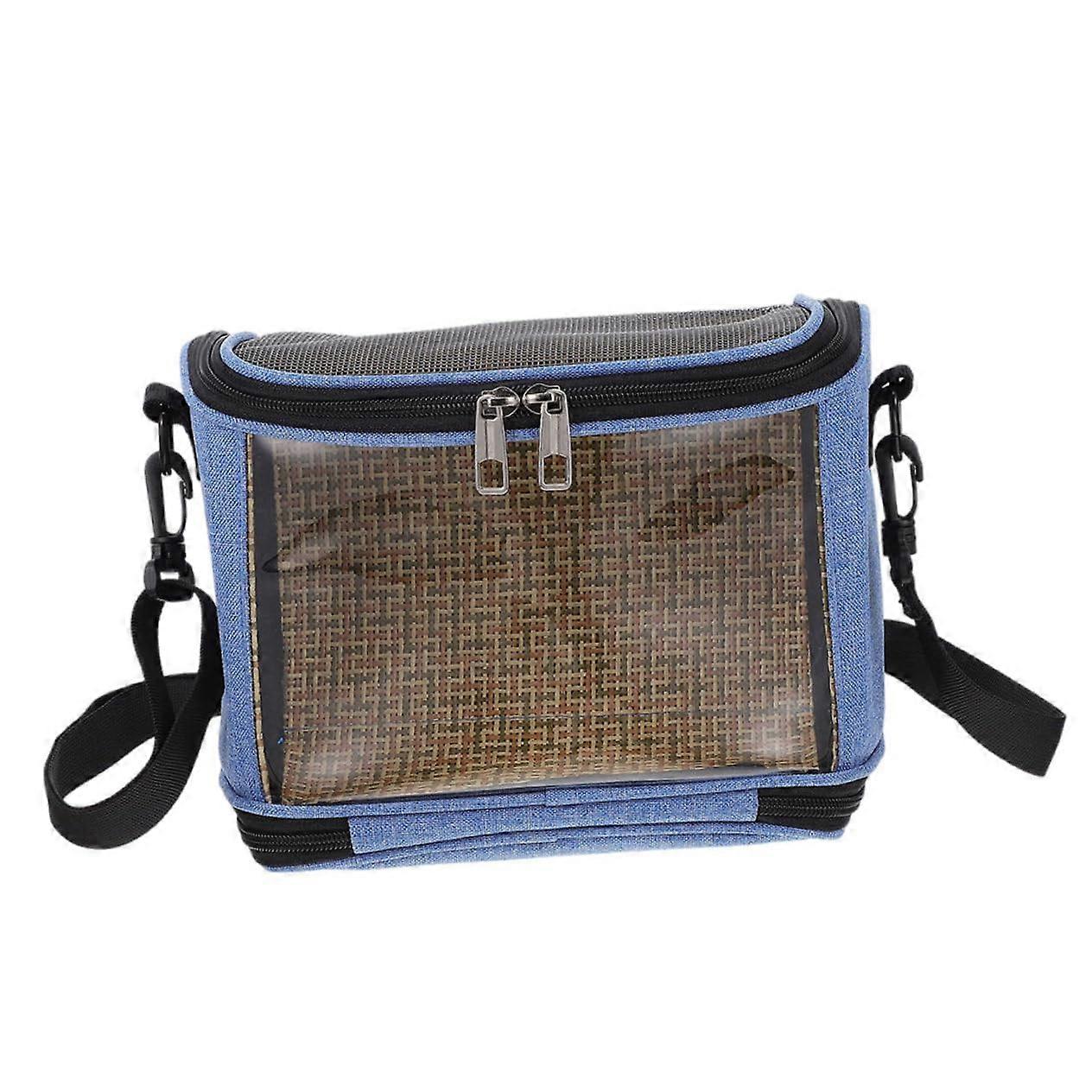 1 Piece Hamster Carrier Bag with Window, Small Pet Travel Carrier for Hamsters, Guinea Pigs, and Other Small Animals, Ideal for Trips and Outings