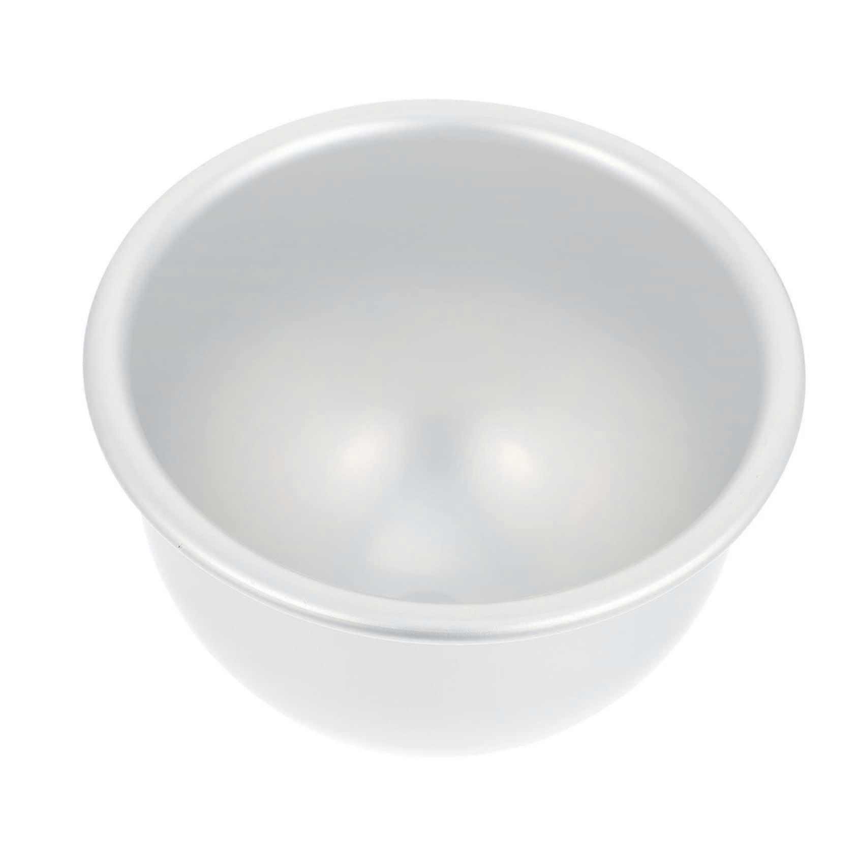 Cake Mould Cupcake Pan Set, Reusable Aluminium Alloy Hemisphere Cutter, 14.2x14.2x10CM Easy Clean Baking Tool