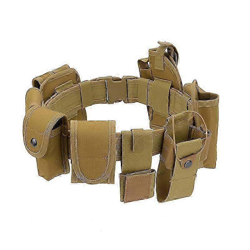 Security Tactical Waist Bag Belt With Multi-pockets