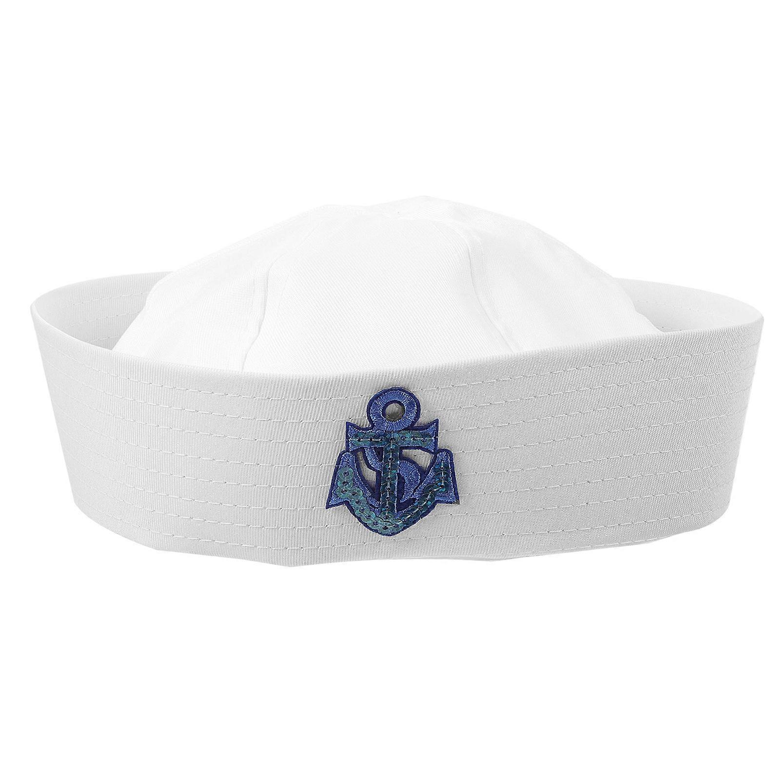 Sailors Cap Unisex Cotton Material Hat For Performance And Cosplay Events Designed For Adults 1Pcs