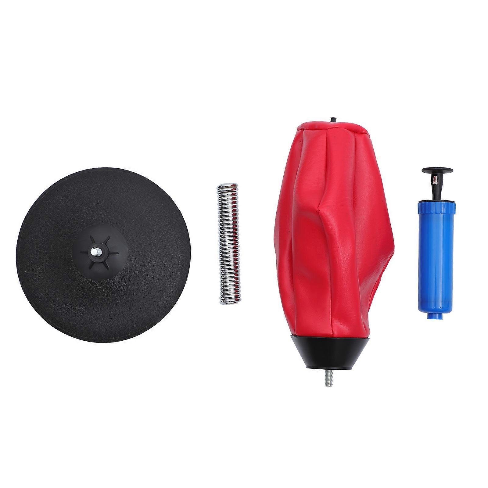Punching Ball Desktop Exercise Toy For Kids Indoor Use Red Color Stress Relief 1Pack