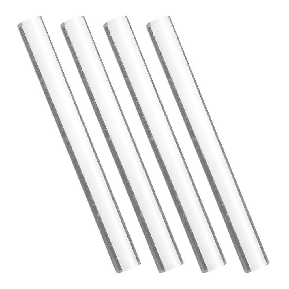 Clay Roller Set for DIY Craft Shaping 4 Pieces Acrylic White Tool