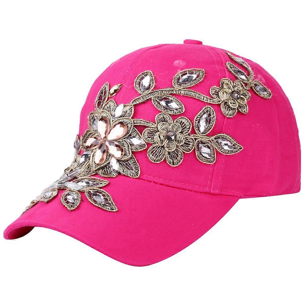 כובע פרחוני בצורת פרח קרם הגנה כובע מתכוונן לילדים מתאים לפעילויות חוצות 1 יחידות