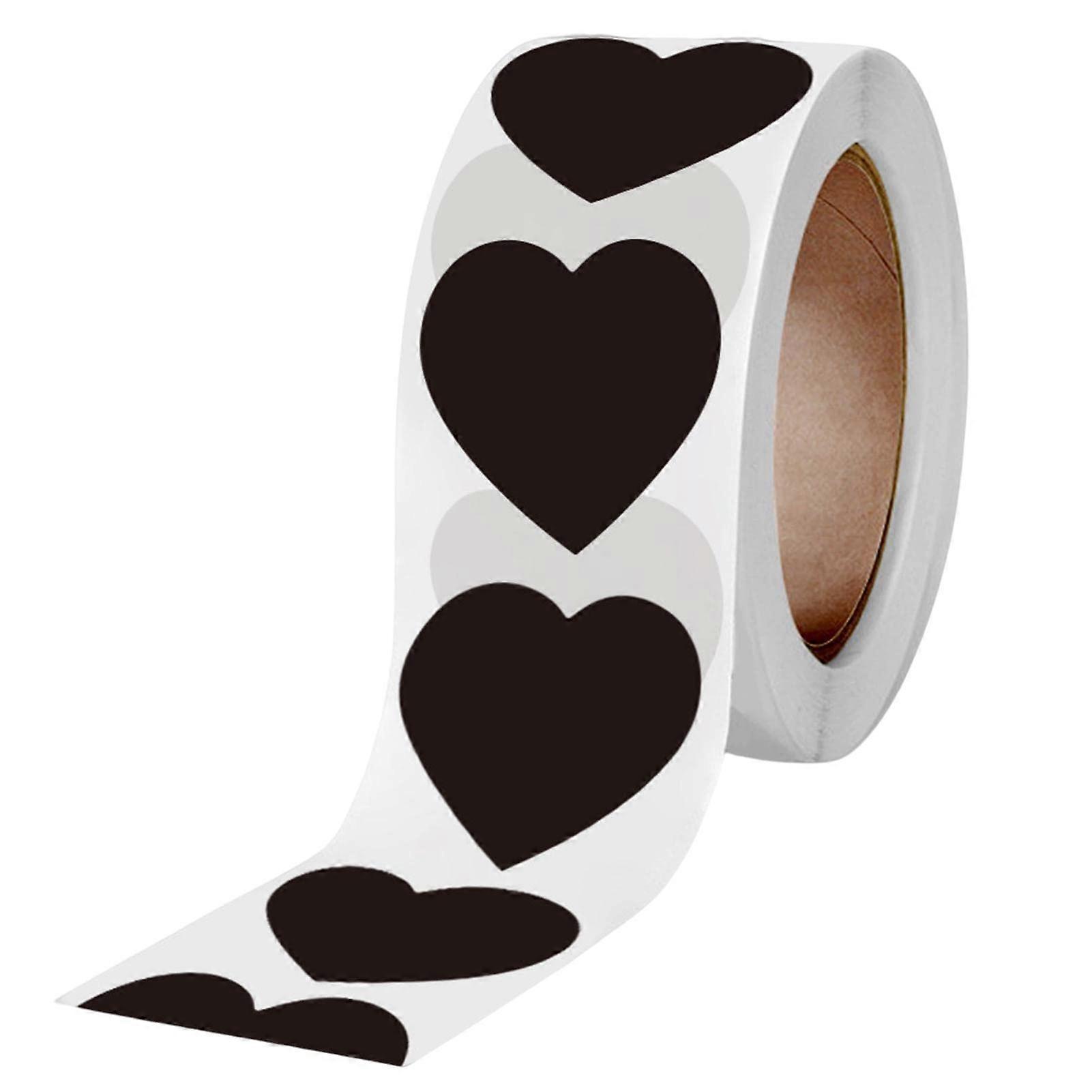 Round Graphic Coding Dot Sticker, 500 Per Roll, Removable Self-Adhesive, F-17