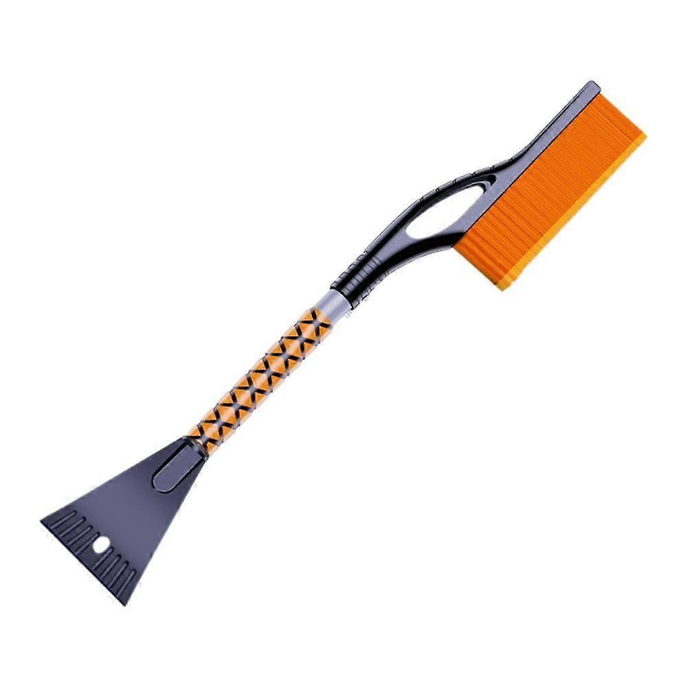 Snow brush and ice scraper for car windshield, snow removal tool for car window handle, for SUV truck with soft foam broom head